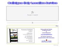 Tablet Screenshot of colicigno.it